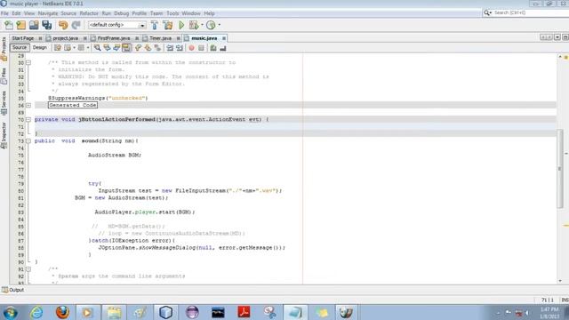 Music Player using java netbeans mp4 YouTube смотреть онлайн