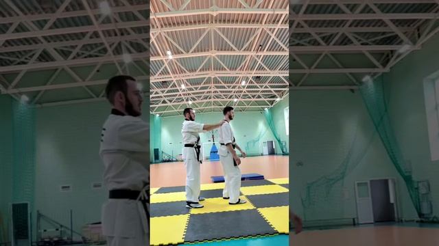 ХАПКИДО- Освобождение от захвата за два плеча сзади смотреть онлайн