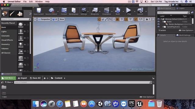 Downloading, Installing + Running Unreal Engine on a Mac + Hello World смотреть онлайн