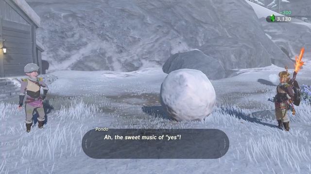 Zelda Breath of the Wild Gold Rupee - How to Throw Snow Ball Bowling (Strike All 10 Pins) смотреть онлайн
