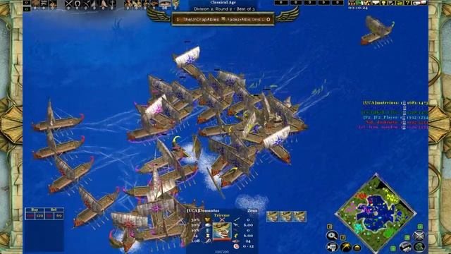 AoMT Hybrid CC, R2 - UCA vs. F2+AoL, Game 2 - Age of Mythology: The Titans Hybrid Clan Cup смотреть онлайн