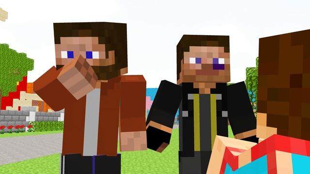 Майнкрафт мир | Пожалуйста, будьте добры к детям | майнкрафт анимация смотреть онлайн