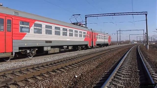 РЖД ЭР9П-К-81 Кавказская - Тихорецкая смотреть онлайн
