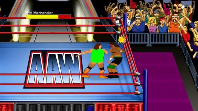 ACTION ARCADE WRESTLING, INDIE GAME TRIAL смотреть онлайн