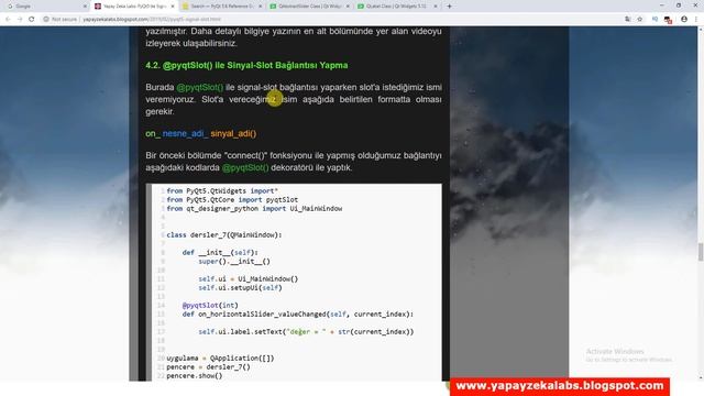 PyQt5 dersleri #8 Kod Yazarak Signal - Slot Kullanımı смотреть онлайн