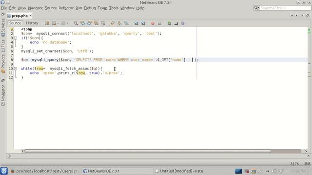 05.3.MySQLi - Базово използване - част 1 (И. Ванков Gatakka)(Telerik Academy 07.10.2013) - 00.20.40 смотреть онлайн