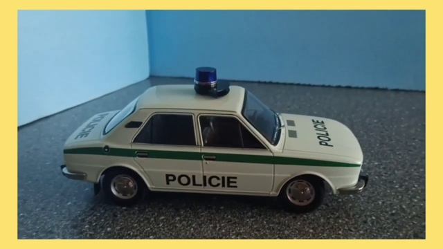 ( 7.).- (( 1:18.)).- Škoda 105.L. - 120 L - POLICIE - ČSFR . .. смотреть онлайн