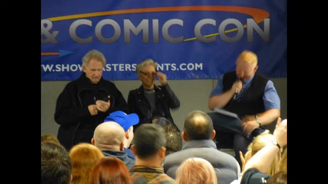René Auberjonois and Nana Visitor Talk at Film & Comic Con Cardiff Oct 2015 смотреть онлайн