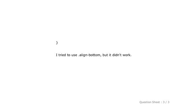 HTML : Bootstrap 4 aligning row to the bottom of a container смотреть онлайн