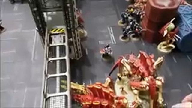 Deathwatch vs Tyranids; 8th edition 40k battle report смотреть онлайн