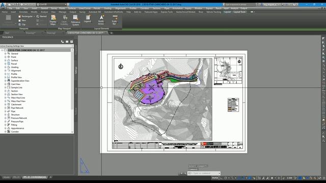 C3D 2018 - GENERAR COORDENADAS Y GRILLA CON REFERENCE SYSTEM смотреть онлайн