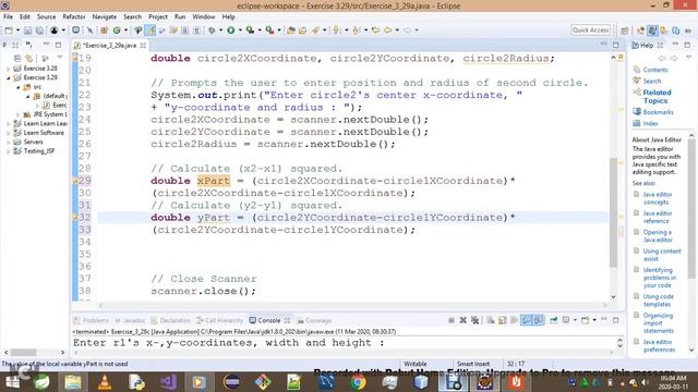 Introduction To Java Programming Exercise 3 29a смотреть онлайн
