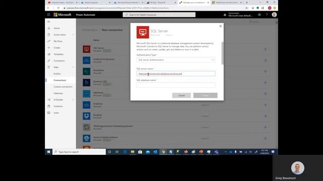 Create a Power Automate Connection to Azure SQL DB смотреть онлайн
