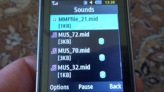 Samsung GT-S5611 MIDI test смотреть онлайн