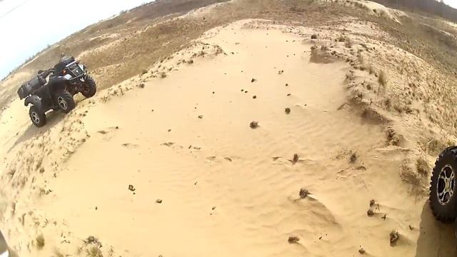 Два дня в Алешковских песках на квадроциклах смотреть онлайн