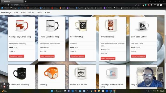 Storefront Web App / Shopping Cart with Flask & Python смотреть онлайн