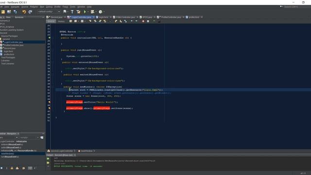 #9 Open New Window (Go to another window in scene builder) смотреть онлайн