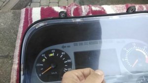 Мерседес Актрос 2641. Панель приборов.