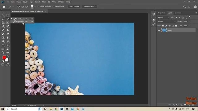 How to use the magic wand tool in Photoshop (Easy Method) смотреть онлайн