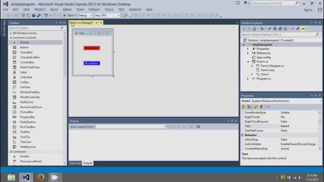 C# Beginners Tutorial - Simple Program using Visual Studio Express 2013 смотреть онлайн