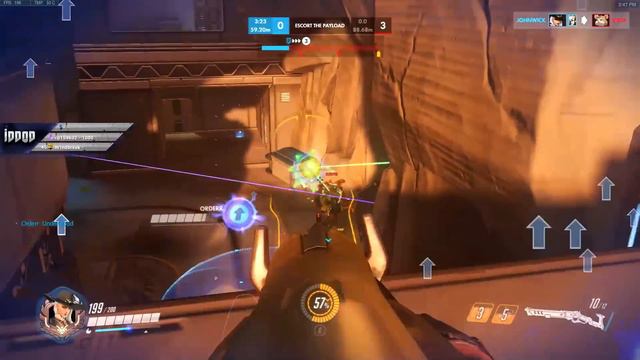 64 ELIMS - Insane ASHE IDDQD DOMINATING Competitive! [ OVERWATCH SEASON 17 TOP 500 ] смотреть онлайн