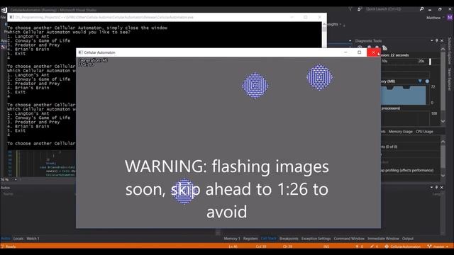 Coding Brian's Brain Cellular Automaton in C++/SFML смотреть онлайн