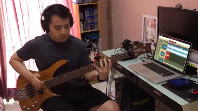 Lee Ritenour - Night Rhythms (Live) Bass Cover Retake смотреть онлайн
