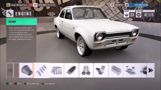 FORD ESCORT RS1600 / DRIFTBUILD / TUNE / Forza Horizon 3/ Nitronap смотреть онлайн