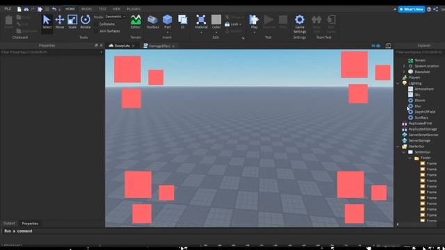 How to make a damage effect | Roblox Studio смотреть онлайн