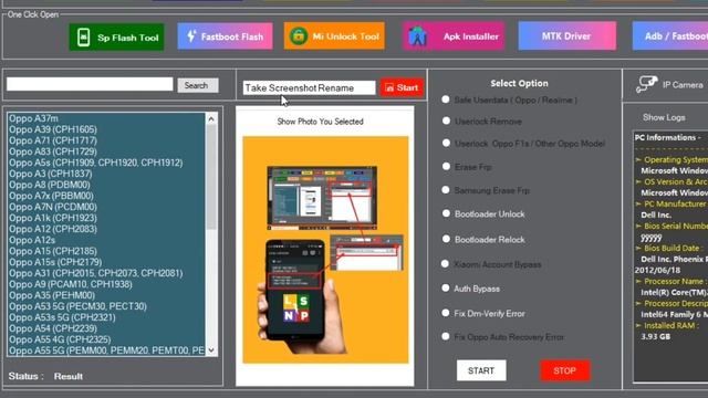 Lsnp Unlocker MTK Tool V1.5 Free User With All Functions Auth Bypass, Bootloader Unlock/Relock