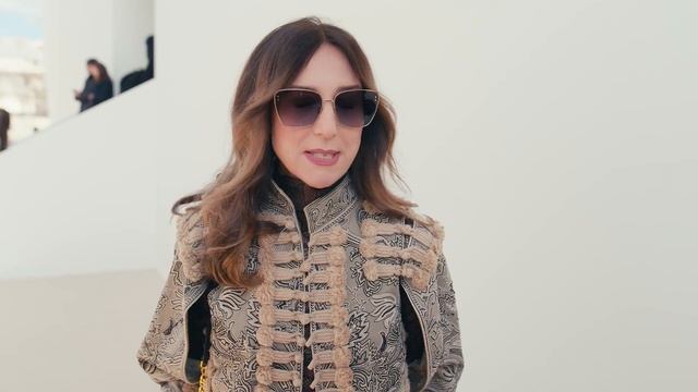 Show guests discuss Dior Autumn-Winter 2023-2024 смотреть онлайн