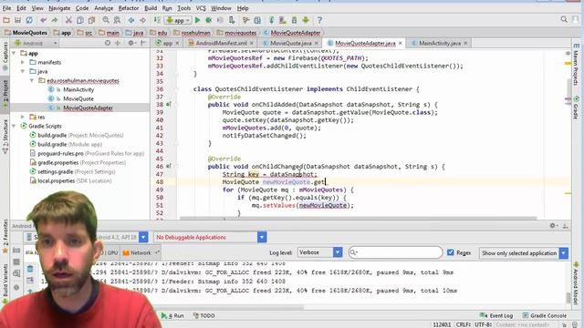 Update Items in Firebase смотреть онлайн