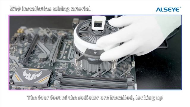 ALSEYE | W90 installation tutorial description смотреть онлайн