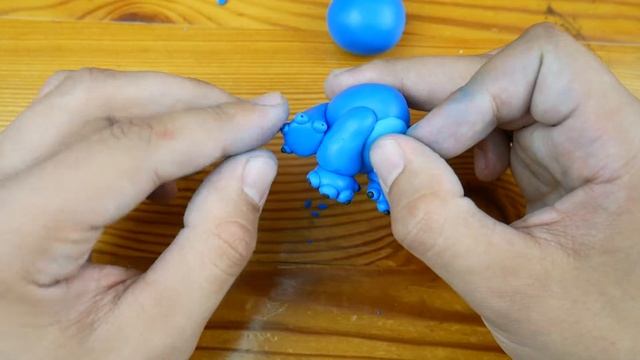 Лепим Стича из полимерной глины смотреть онлайн