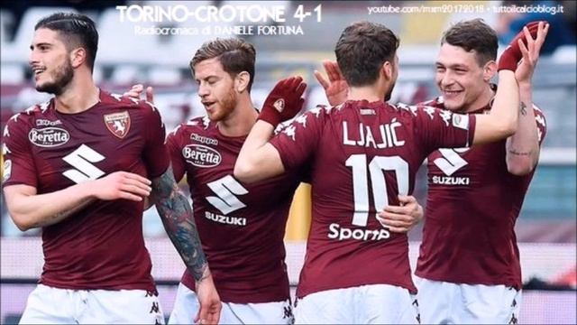 TORINO-CROTONE 4-1 - Radiocronaca di Daniele Fortuna (4/4/2018) da Rai Radio 1 смотреть онлайн