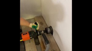 Алмазная дрель с микроударом Cayken SCY 916 PD (Кайкен 916) для сухого алмазного бурения бетона.