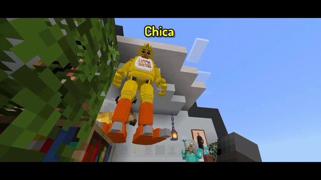 FNAF 1 Addon Review for Minecraft PE/BE смотреть онлайн