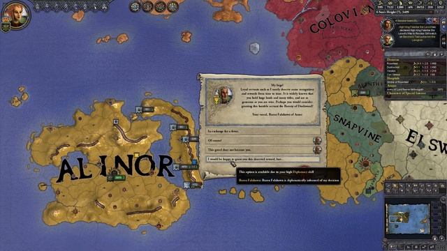 Audacious Altmer - Let's Play Elder Kings [CK2 Mod] - 24 смотреть онлайн