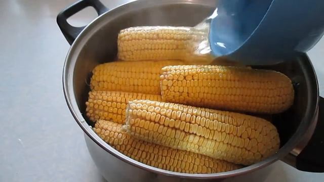 Как варить кукурузу. How to cook corn. смотреть онлайн