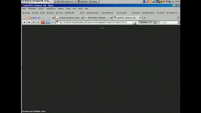 Blind SQL Injection German by Cheese смотреть онлайн