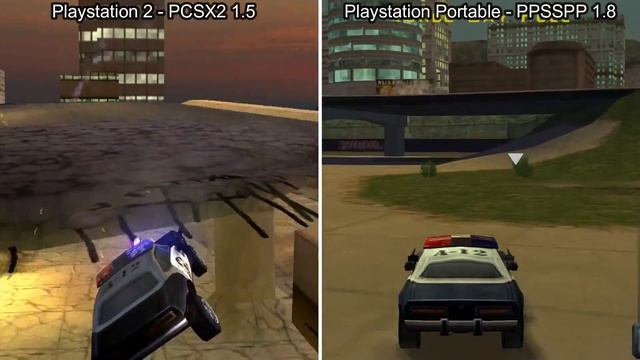 Twisted Metal: Head-On - PCSX2 Vs. PPSSPP (side by side) смотреть онлайн