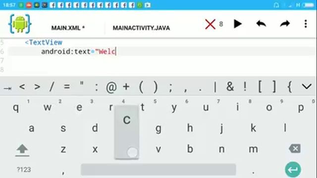 Cara membuat tampilan (UI) android java C++ di Aide ponsel android смотреть онлайн