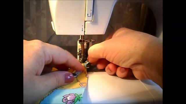 Лапка для обметывания с боковым ножом