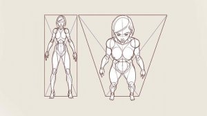 Как нарисовать динамичную позу персонажу?