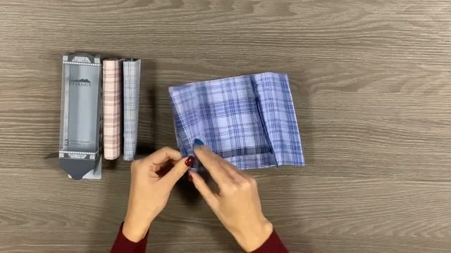 Распаковка носовых платков Etteggy P45444 смотреть онлайн