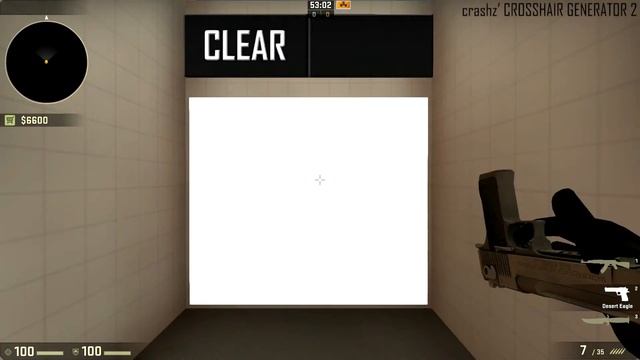Карта для выбора прицела CS:GO I Карта мастерской смотреть онлайн