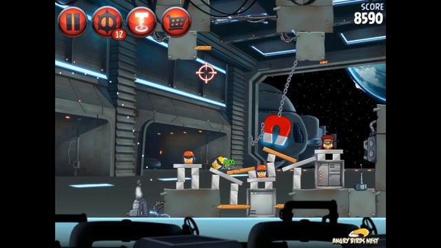 Angry Birds Star Wars 2 Level P1-2 Naboo Invasion Bonus Box #1 Walkthrough смотреть онлайн