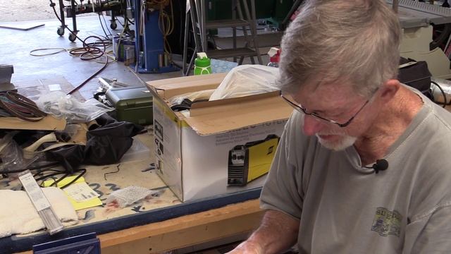 We Unbox An ESAB MiniArc 161TLS Inverter Welder (it Weighs 20 Pounds!)