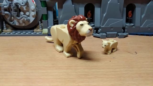 Lego Фэнтези и Животные! Лев и львёнок! смотреть онлайн