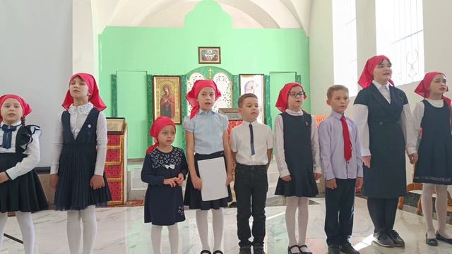 Пасхальный утренник в Троицком храме с. Конобеево смотреть онлайн